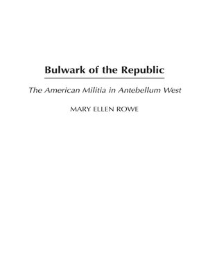 cover image of Bulwark of the Republic